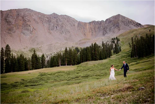 Lauren Danny Black Mountain Lodge Colorado Wedding Photography Arapahoe Basin CO